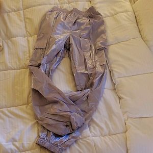 Unicorn purple track pants